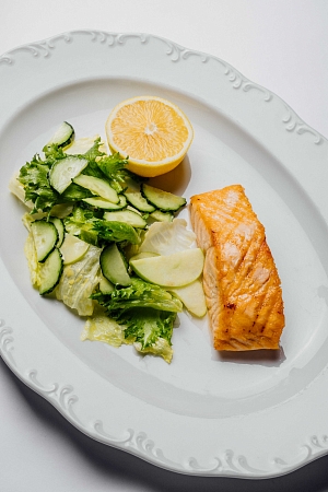 Лосось на гриле