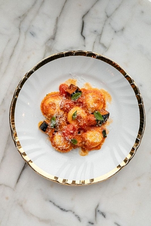 Равиоли с бурратой ала сицилиана