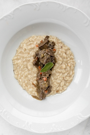 Финанцера с куриной печенью