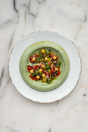 Хумус из авокадо