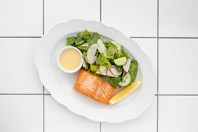 Лосось на гриле