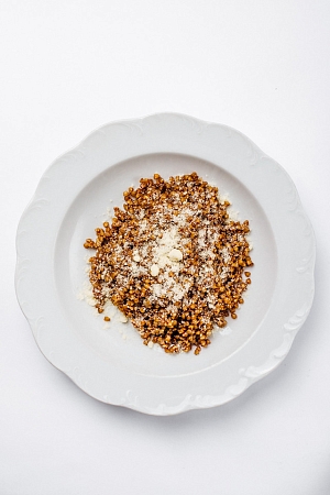 Гречка с пармезаном