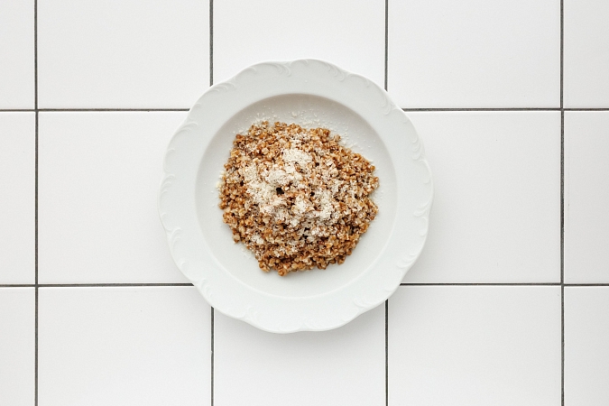 Греча с пармезаном