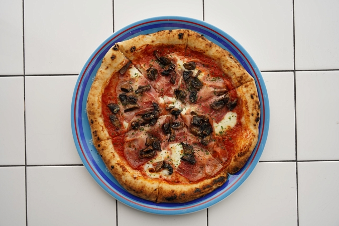 Ветчина и грибы без глютена