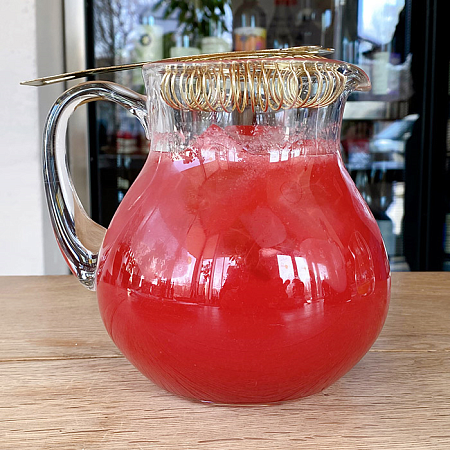 Домашний лимонад малина-мята 0,5 л