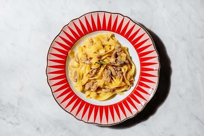 Тальятелле с кроликом