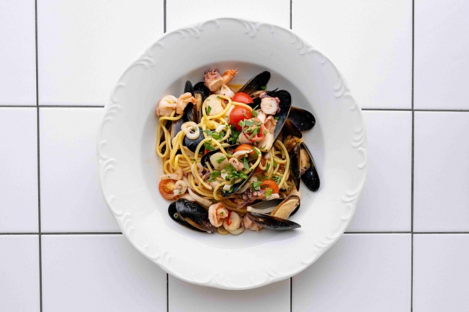 Спагетти фрутти ди маре