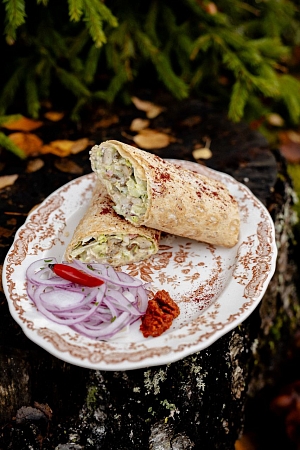 Фирменная шаверма с курицей