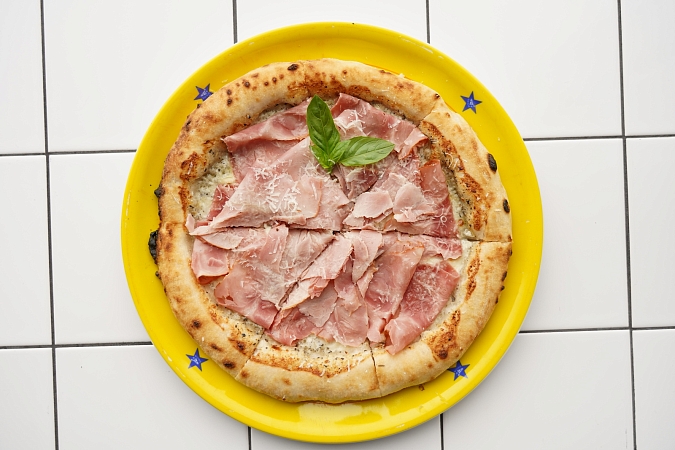 Ветчина и трюфельный крем