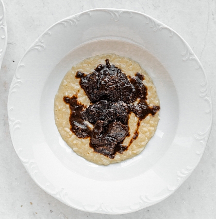 Щечки теленка