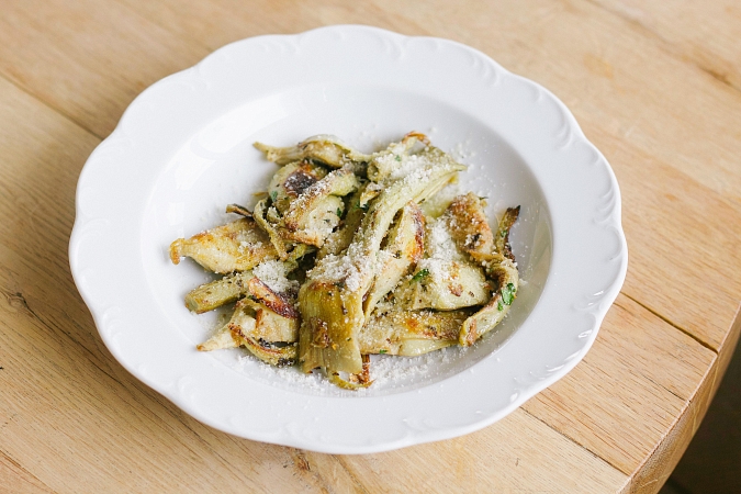 Жаренные артишоки