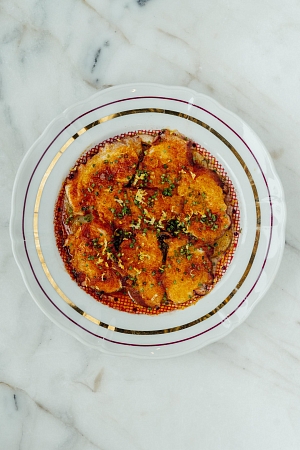 Pulpo a feira, теплый осьминог в галисийском стиле