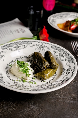 Долма в виноградных листьях  по- авлабарски