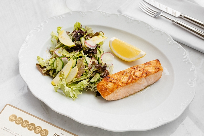 Лосось на гриле