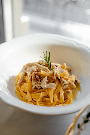 Тальятелле с кроликом