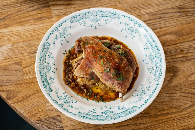 Утиная ножка конфи