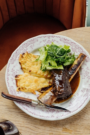 Томленное ребро бычка